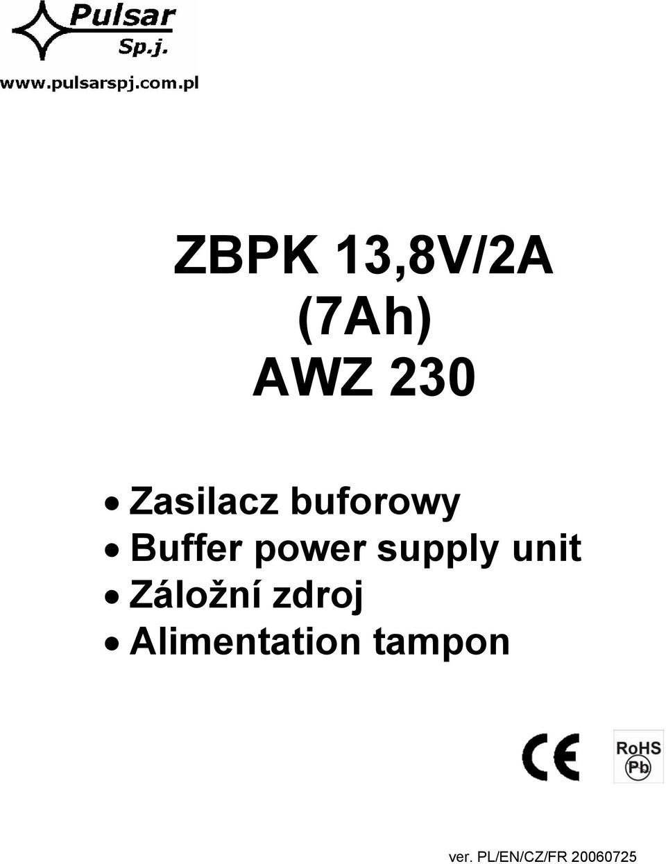 supply unit Záložní zdroj