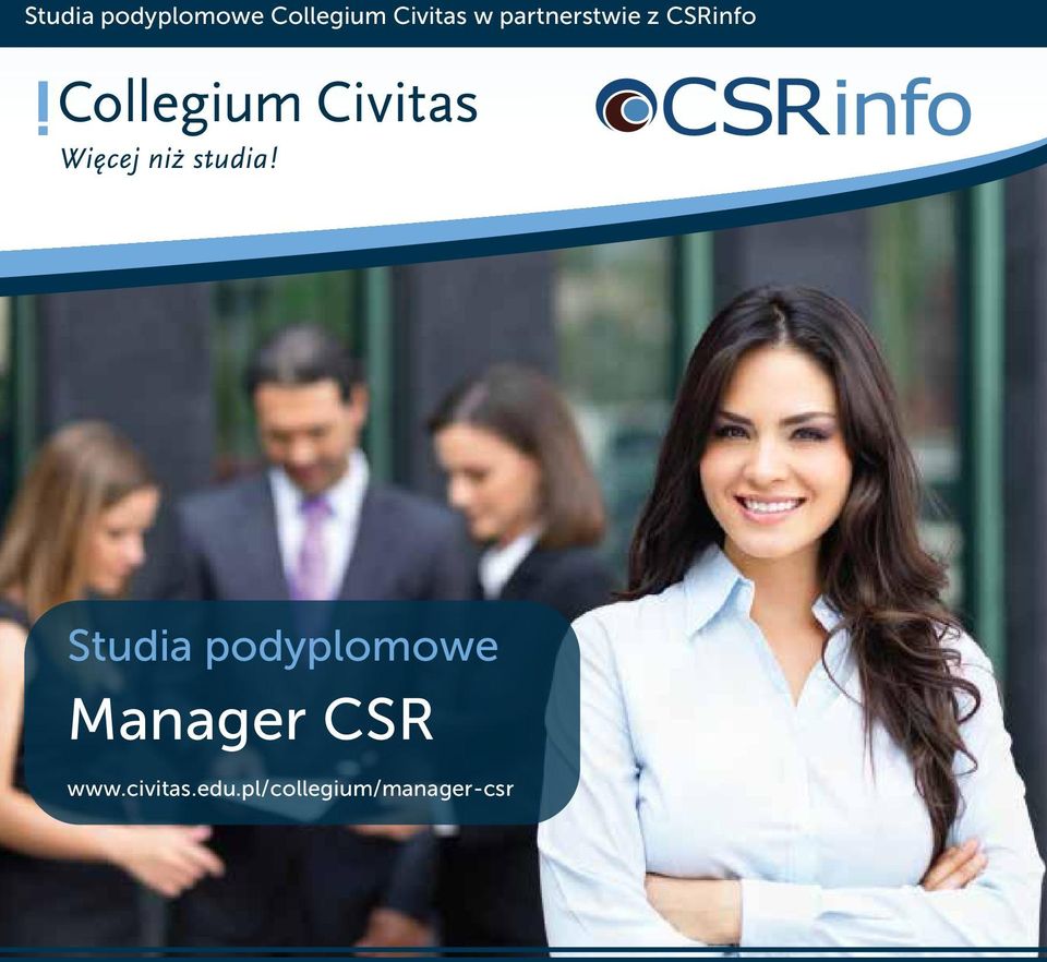 Studia podyplomowe Manager CSR