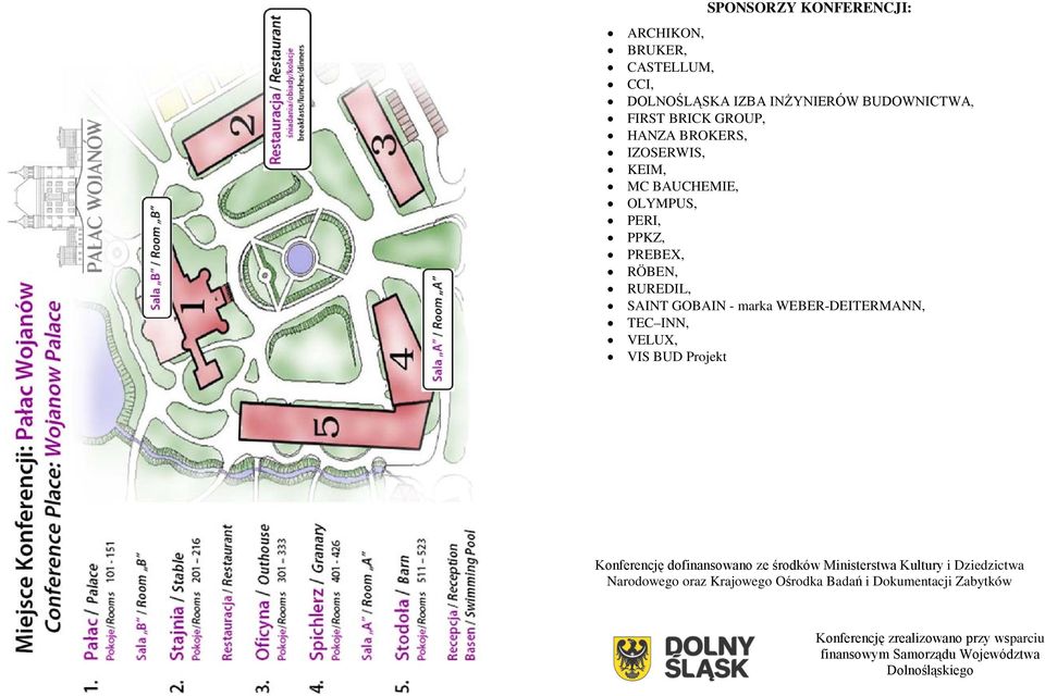 TEC INN, VELUX, VIS BUD Projekt Konferencję dofinansowano ze środków Ministerstwa Kultury i Dziedzictwa Narodowego oraz