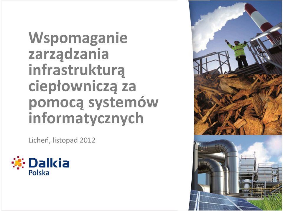 ciepłowniczą za pomocą