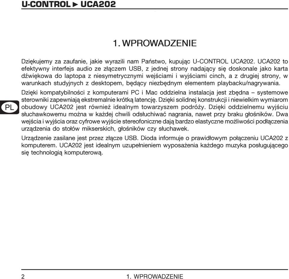 studyjnych z desktopem, bêd¹cy niezbêdnym elementem playbacku/nagrywania.