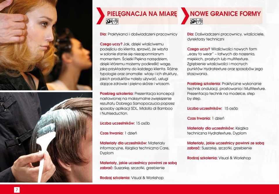 Różne typologie oraz anomalie: włosy i ich struktury, jakich produktów należy używać, usługi dające zdrowie i piękno skórze i włosom.