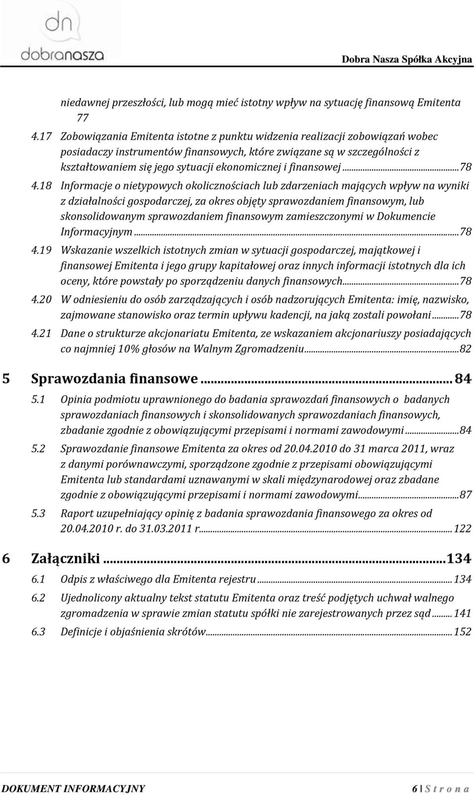 finansowej...78 4.