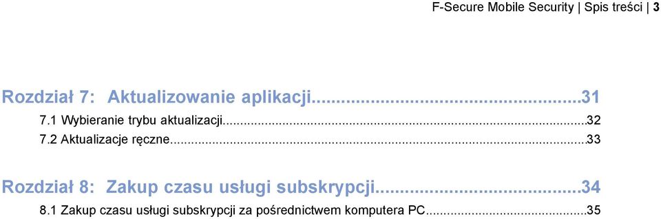 2 Aktualizacje ręczne.