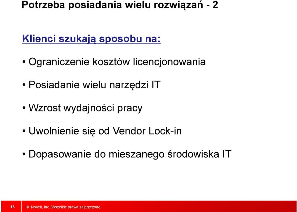 Posiadanie wielu narzędzi IT Wzrost wydajności pracy