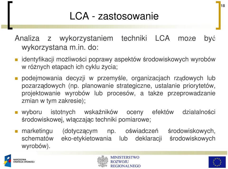 rządowych lub pozarządowych (np.