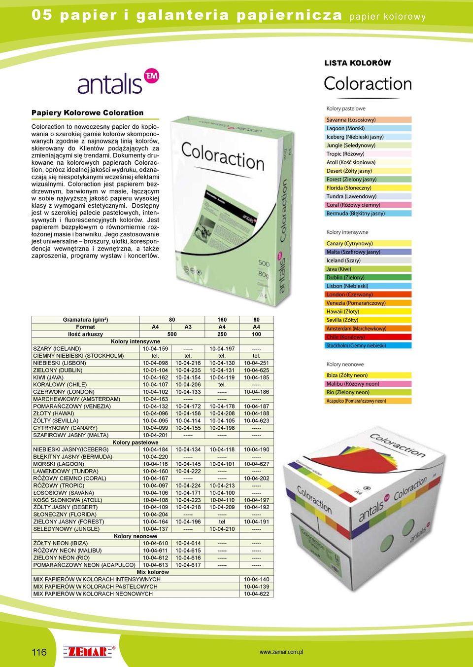 Dokumenty drukowane na kolorowych papierach Coloraction, oprócz idealnej jakości wydruku, odznaczają się niespotykanymi wcześniej efektami wizualnymi.