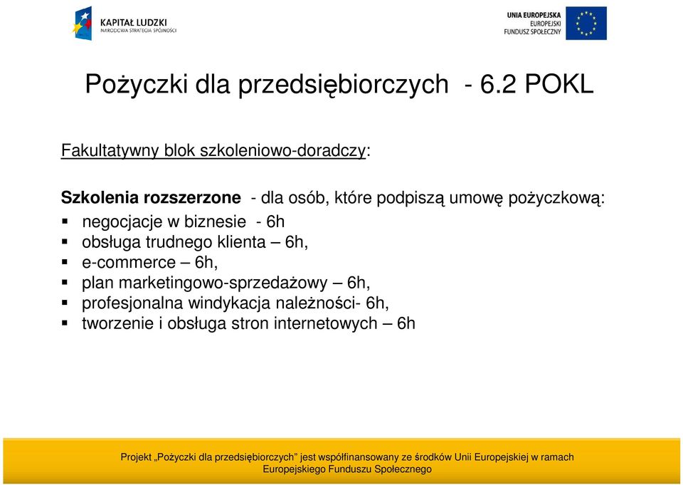 trudnego klienta 6h, e-commerce 6h, plan marketingowo-sprzedażowy 6h,