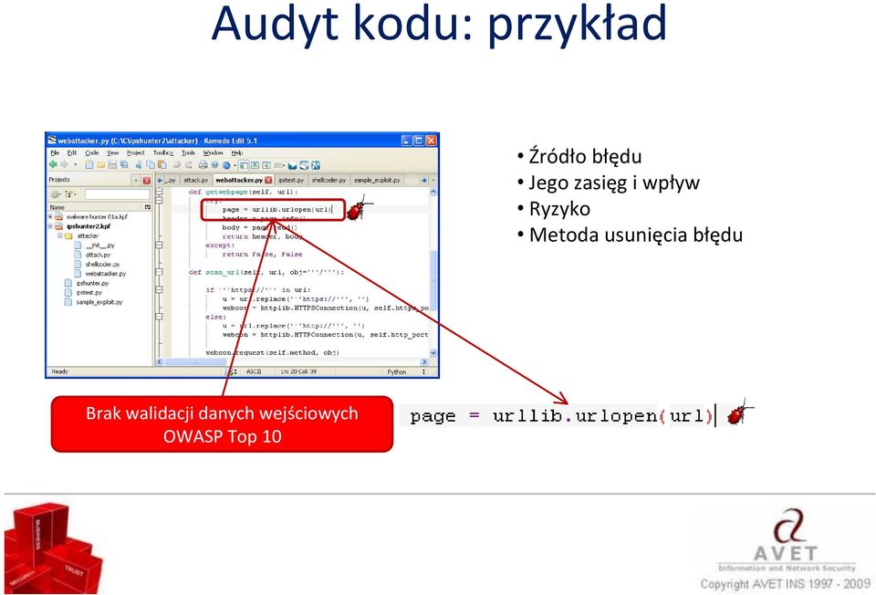 Metoda usunięcia błędu Brak