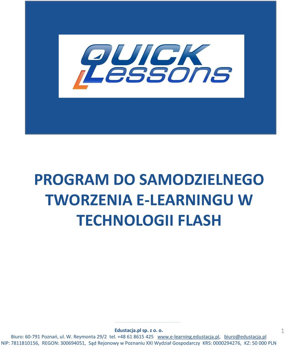 TWORZENIA E-