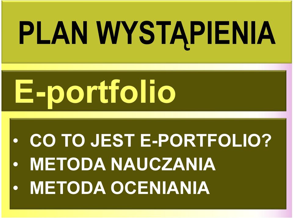 JEST E-PORTFOLIO?