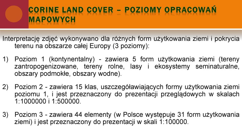 obszary wodne).