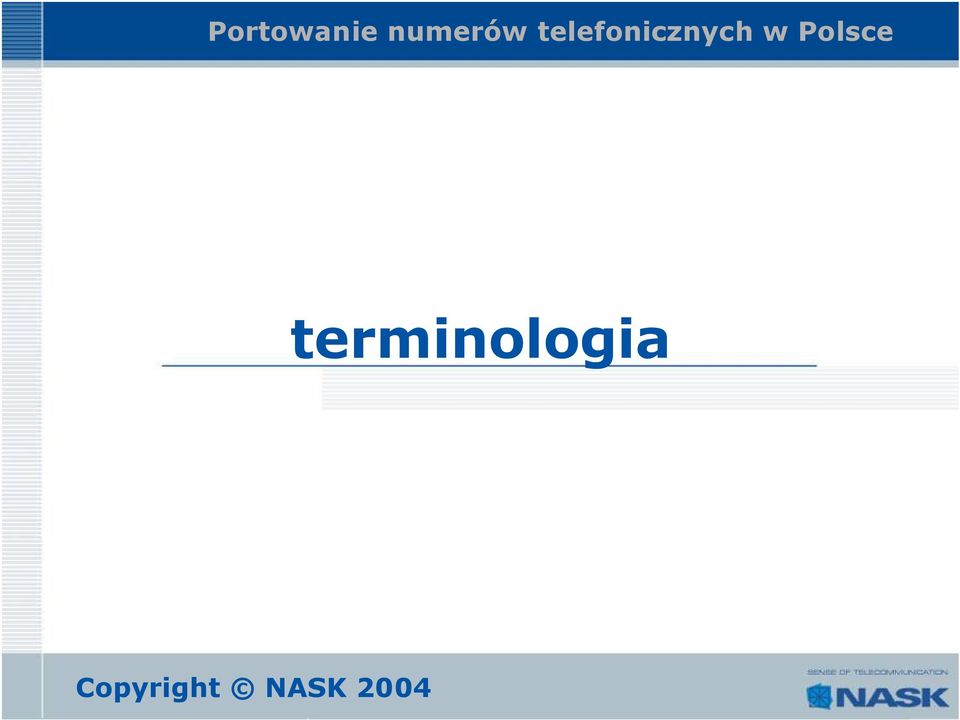 telefonicznych w
