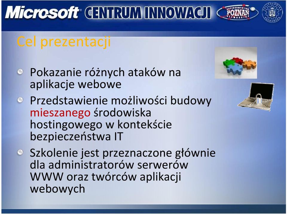 hostingowegow w kontekście bezpieczeństwa IT Szkolenie jest