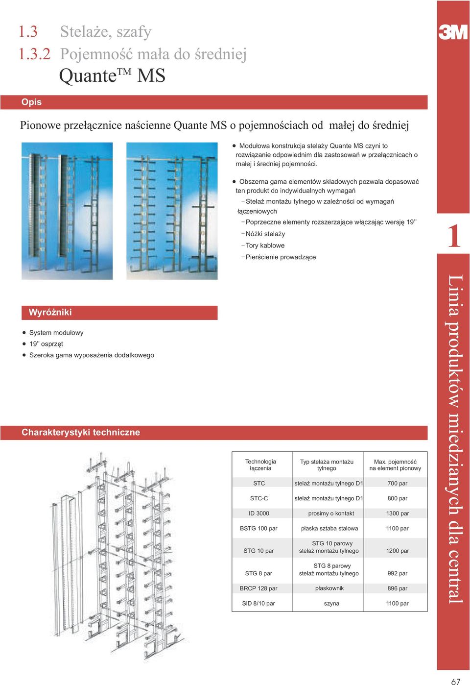 Obszerna gama elementów sk³adowych pozwala dopasowaæ ten produkt do indywidualnych wymagañ Stela monta u tylnego w zale noœci od wymagañ ³¹czeniowych Poprzeczne elementy rozszerzaj¹ce w³¹czaj¹c