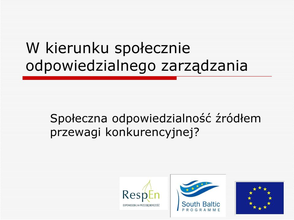 zarządzania Społeczna