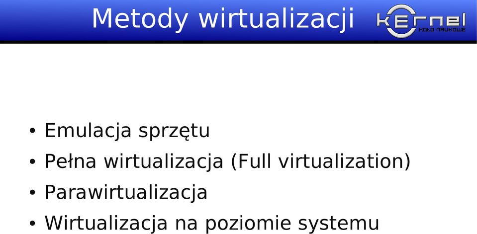 (Full virtualization)