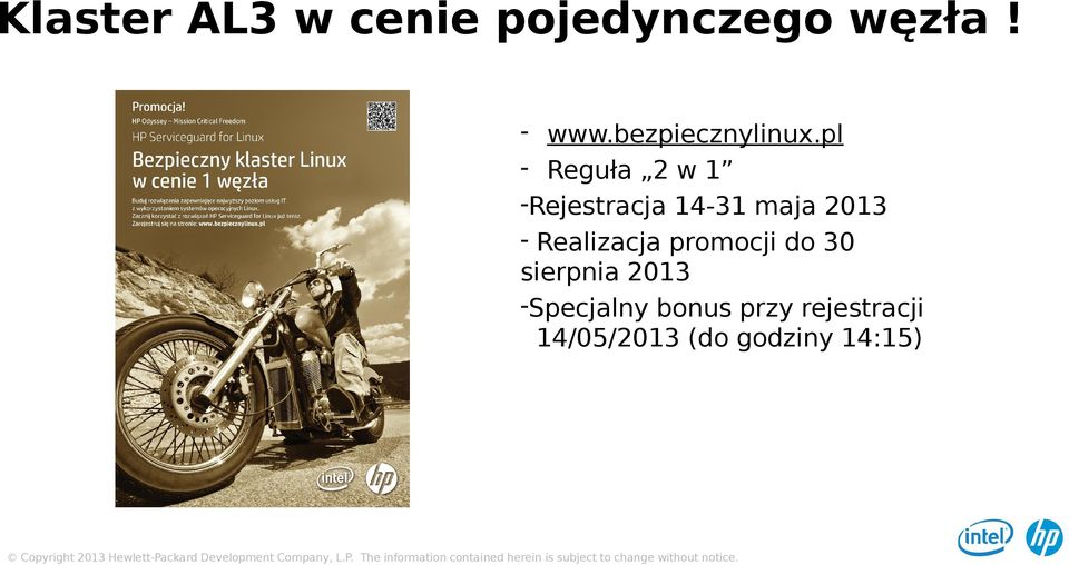 pl - Reguła 2 w 1 -Rejestracja 14-31 maja 2013 -