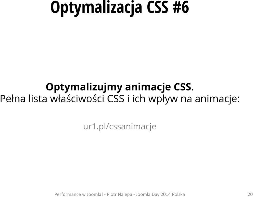Pełna lista właściwości CSS i