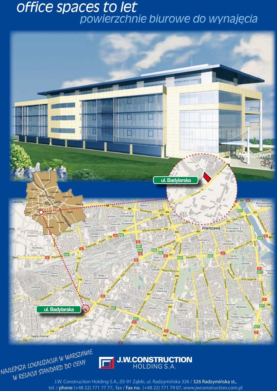 A., 05-91 Ząbki, ul. Radzymińska 326 / 326 Radzymińska st., tel.