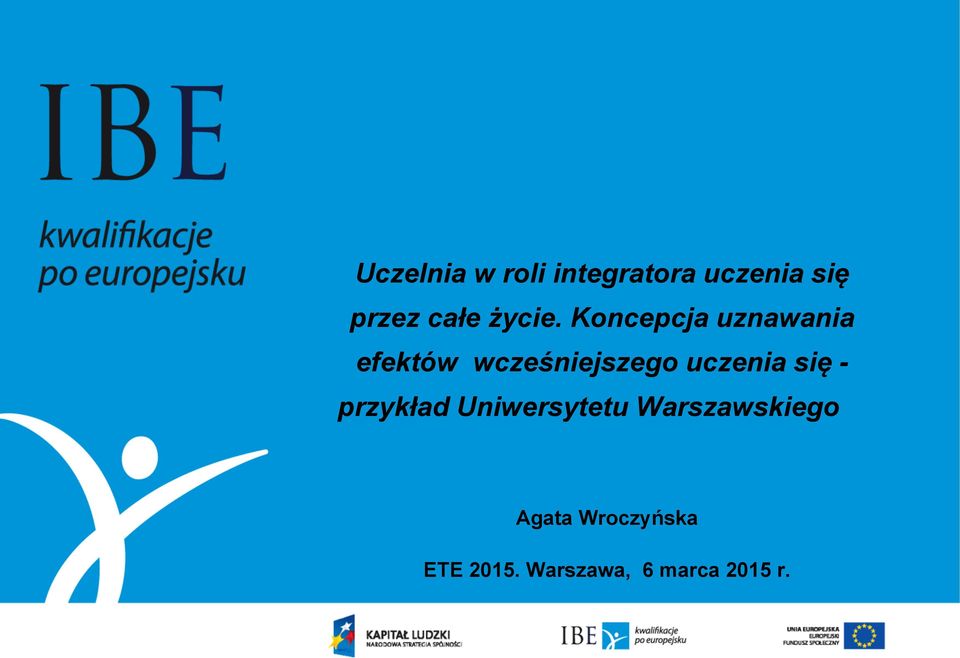 Koncepcja uznawania efektów wcześniejszego uczenia