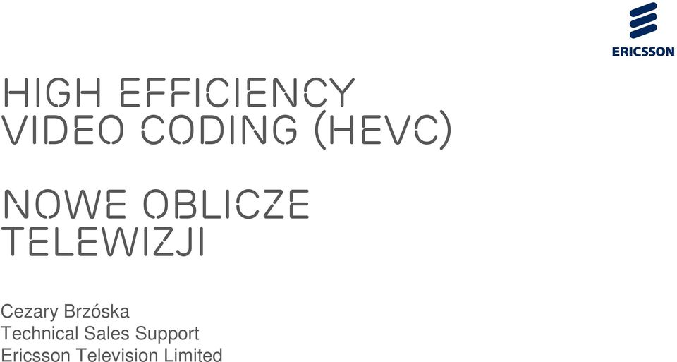 Cezary Brzóska Technical Sales