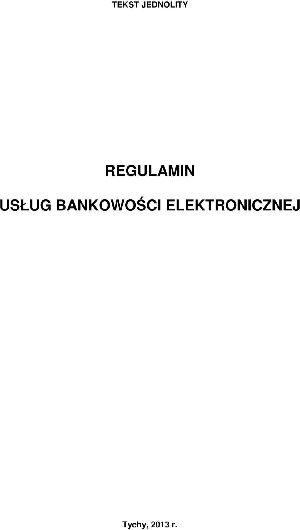 BANKOWOŚCI