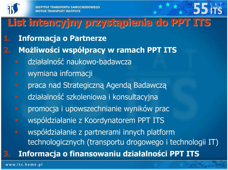 Badawczą działalność szkoleniowa i konsultacyjna promocja i upowszechnianie wyników prac współdziałanie z