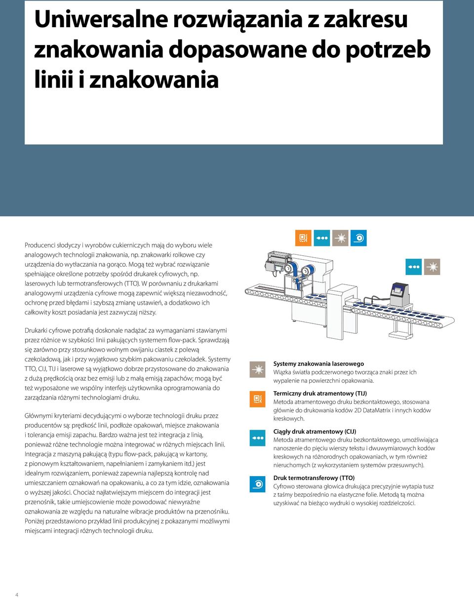 W porównaniu z drukarkami analogowymi urządzenia cyfrowe mogą zapewnić większą niezawodność, ochronę przed błędami i szybszą zmianę ustawień, a dodatkowo ich całkowity koszt posiadania jest zazwyczaj