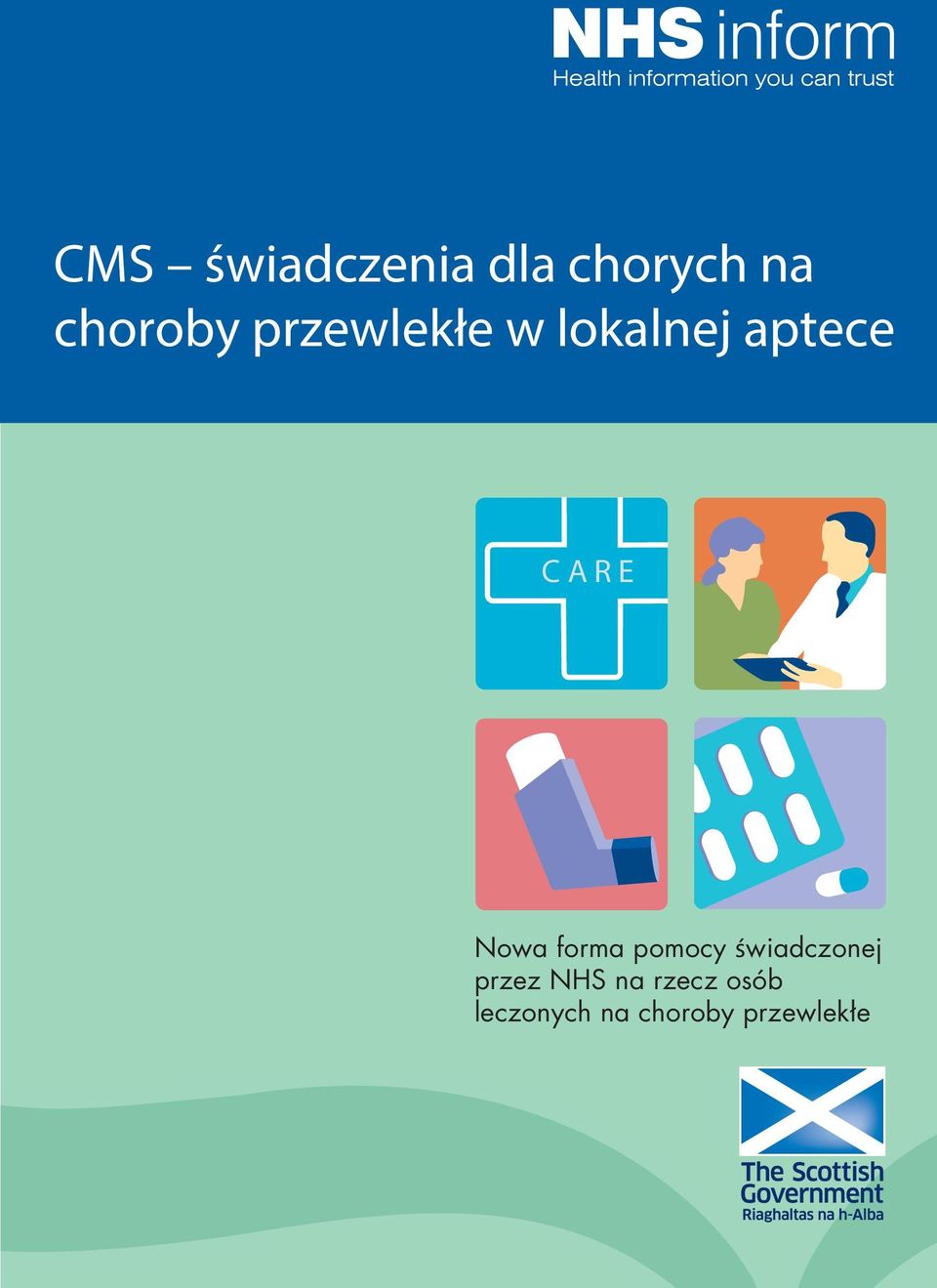 forma pomocy świadczonej przez NHS na