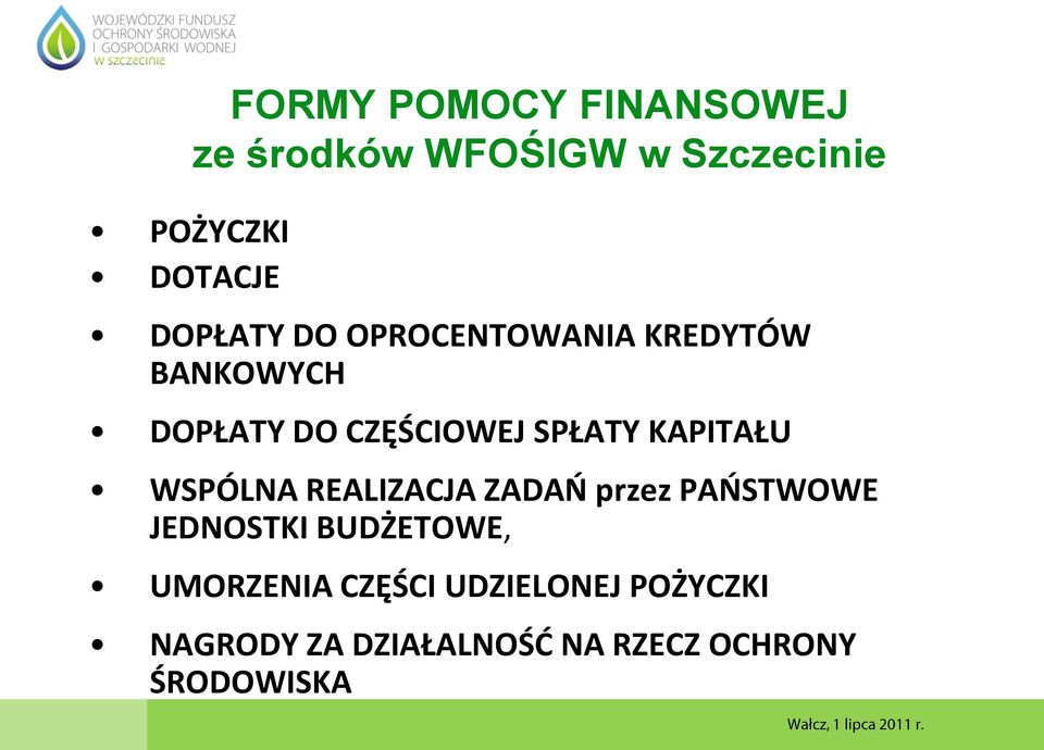 KAPITAŁU WSPÓLNA REALIZACJA ZADAO przez PAOSTWOWE JEDNOSTKI BUDŻETOWE,