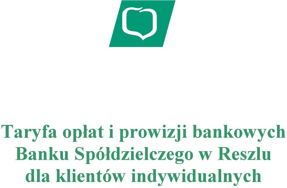 Banku Spółdzielczego w