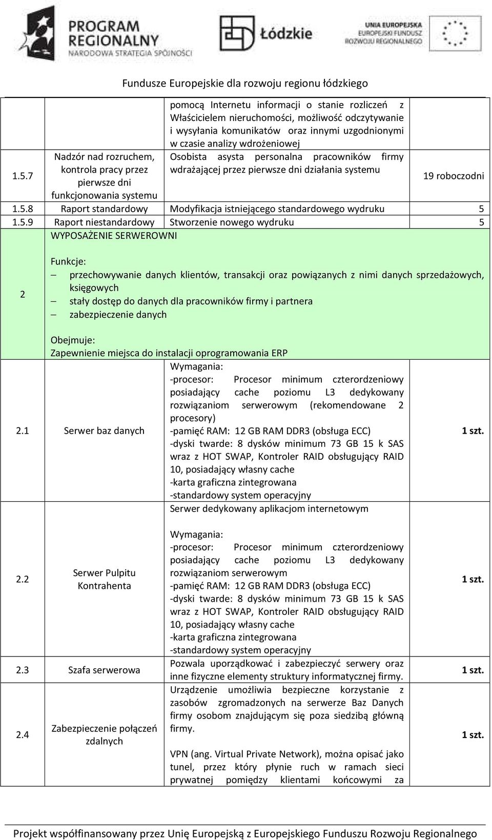 działania systemu 19 roboczodni 1.5.