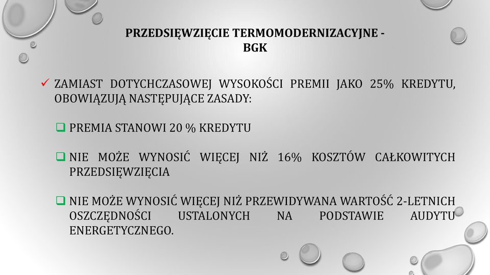 WYNOSIĆ WIĘCEJ NIŻ 16% KOSZTÓW CAŁKOWITYCH PRZEDSIĘWZIĘCIA NIE MOŻE WYNOSIĆ WIĘCEJ NIŻ