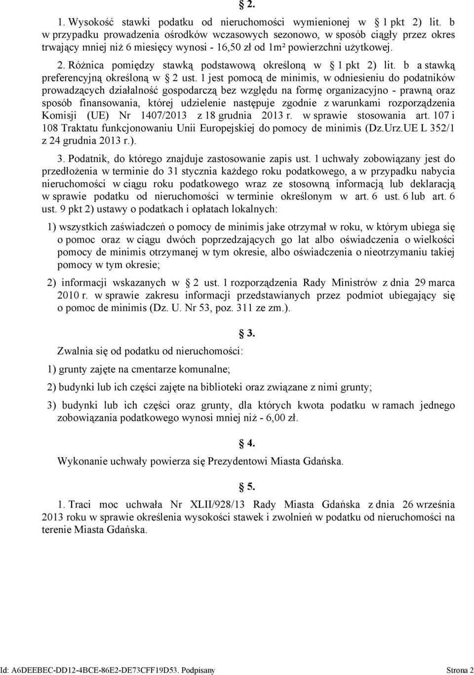 Różnica pomiędzy stawką podstawową określoną w 1 pkt 2) lit. b a stawką preferencyjną określoną w 2 ust.