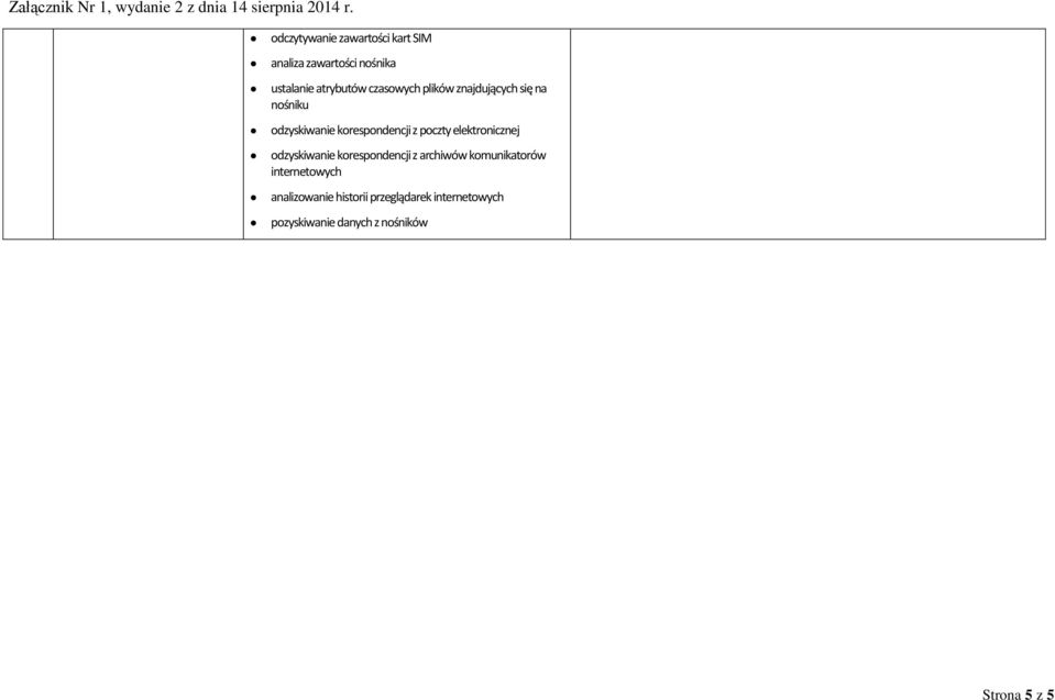 elektronicznej odzyskiwanie korespondencji z archiwów komunikatorów internetowych