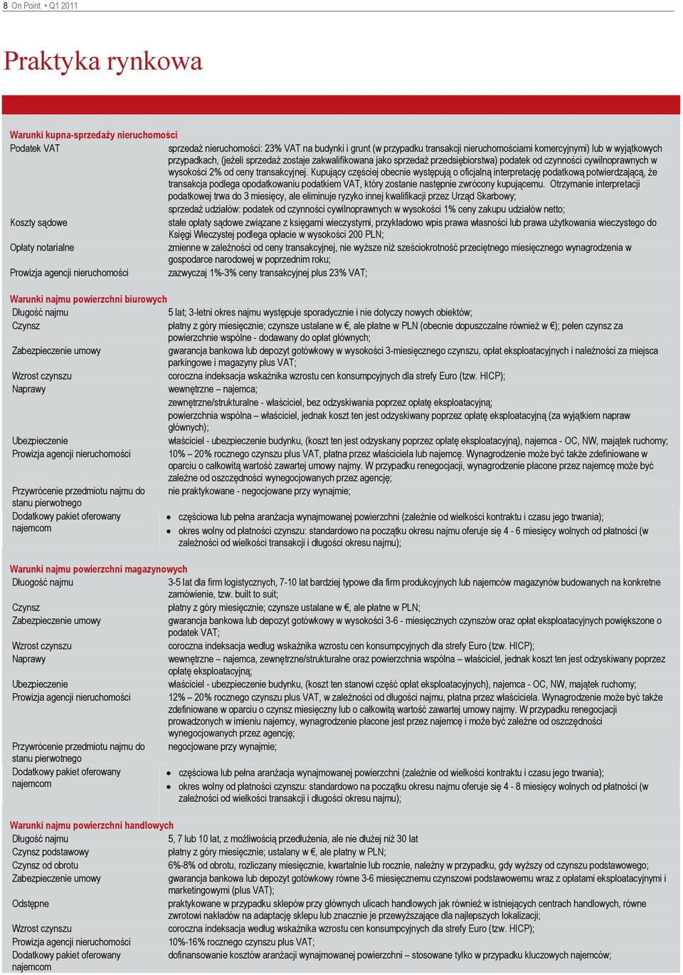 Kupujący częściej obecnie występują o oficjalną interpretację podatkową potwierdzającą, że transakcja podlega opodatkowaniu podatkiem VAT, który zostanie następnie zwrócony kupującemu.
