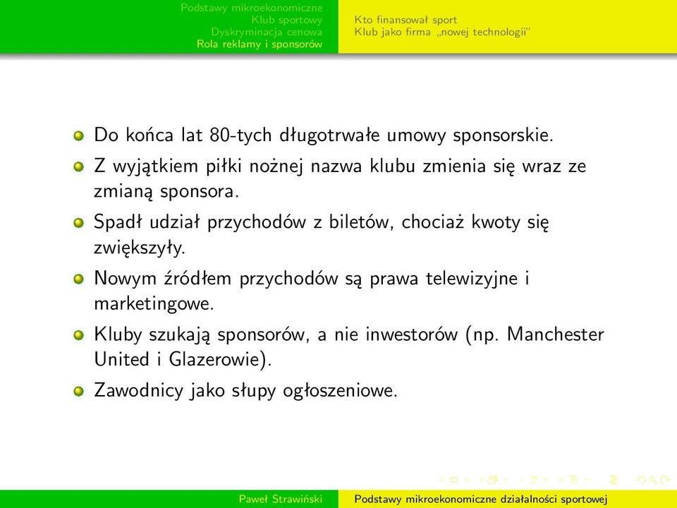 Spadł udział przychodów z biletów, chociaż kwoty się zwiększyły.