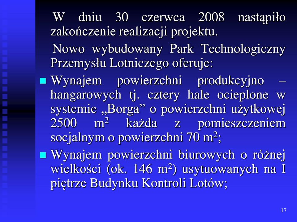 hangarowych tj.