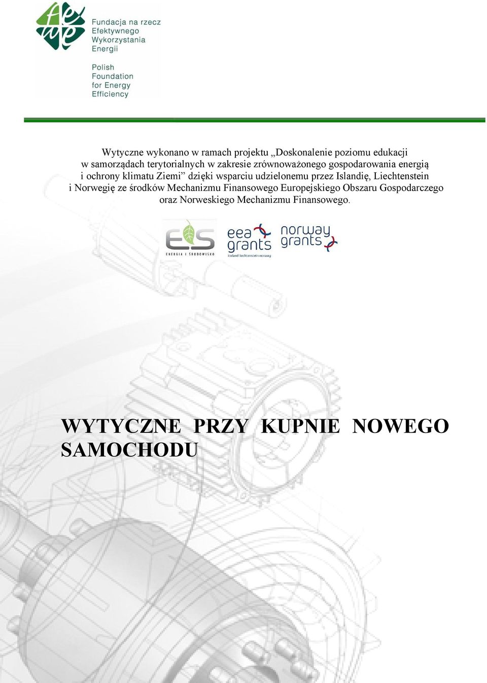 udzielonemu przez Islandię, Liechtenstein i Norwegię ze środków Mechanizmu Finansowego