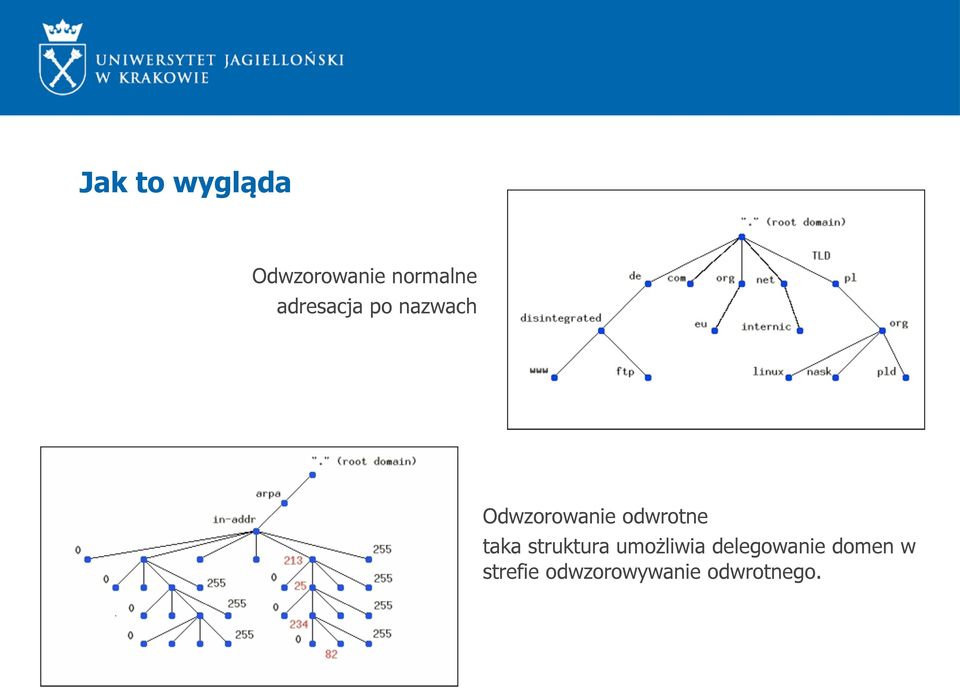 odwrotne taka struktura umożliwia