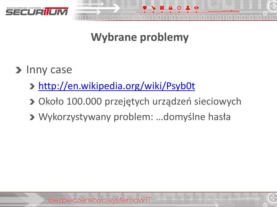 000 przejętych urządzeń sieciowych
