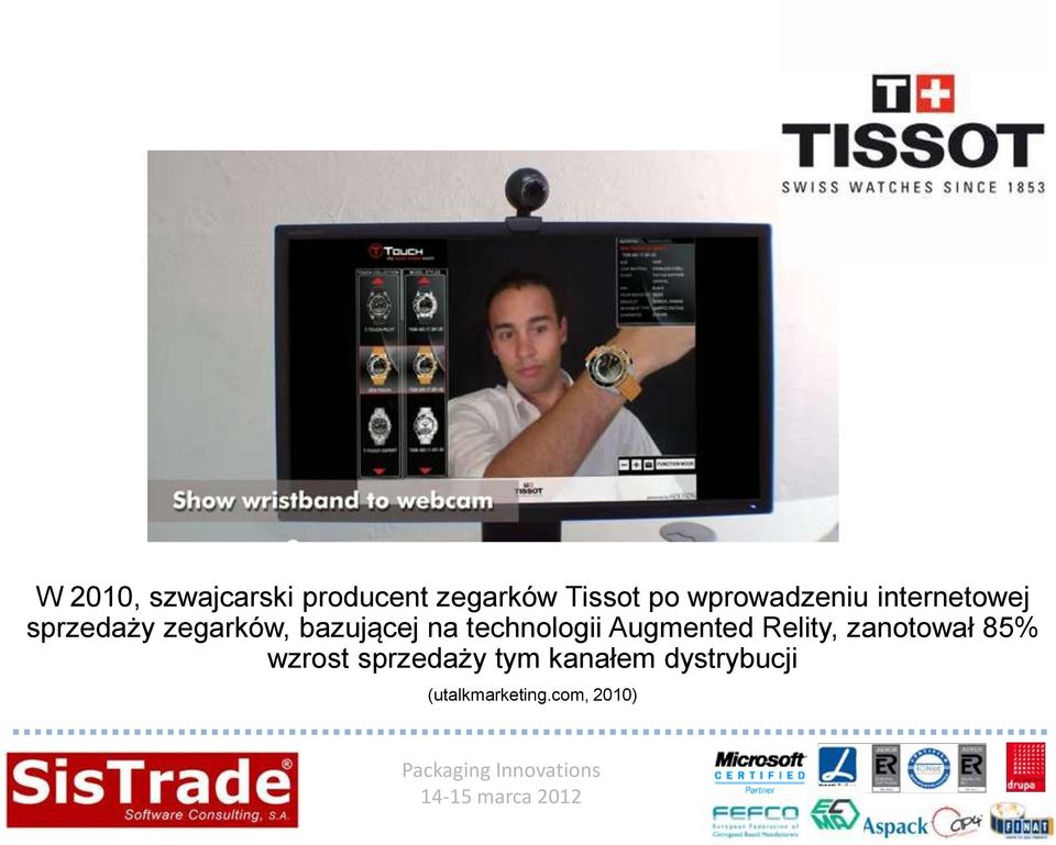 bazującej na technologii Augmented Relity, zanotował
