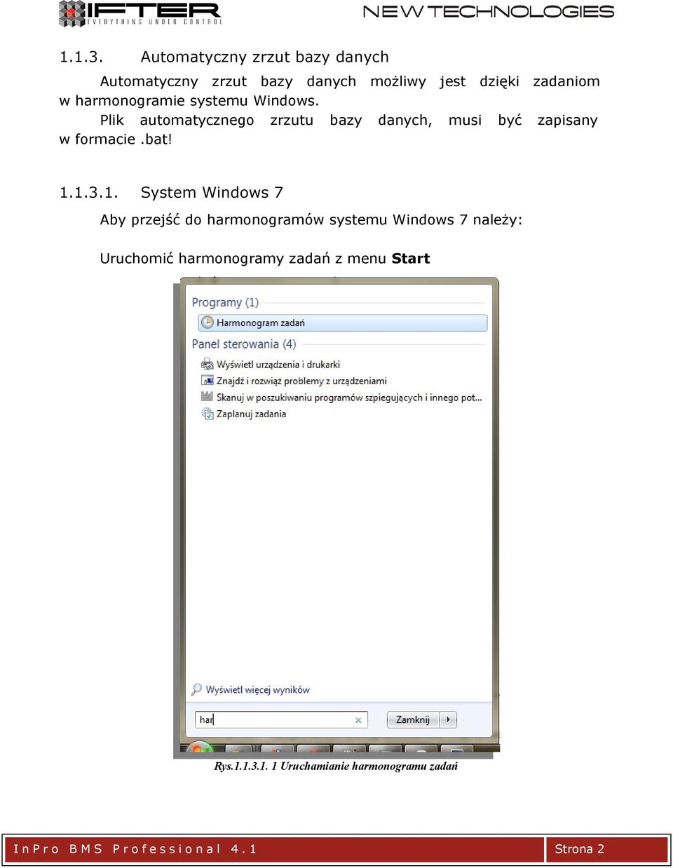 harmonogramie systemu Windows.