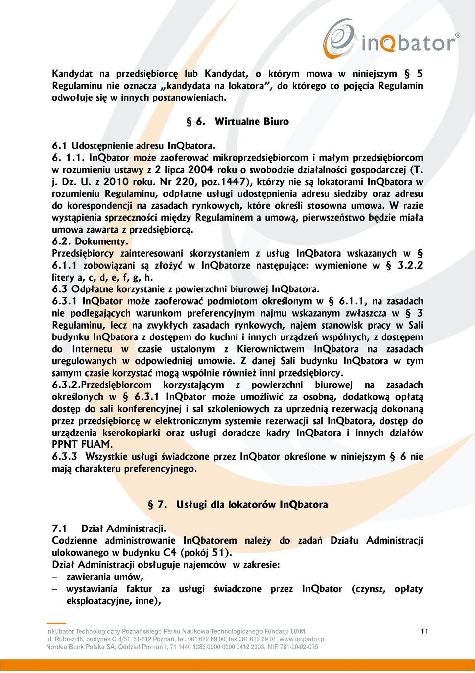 j. Dz. U. z 2010 roku. Nr 220, poz.