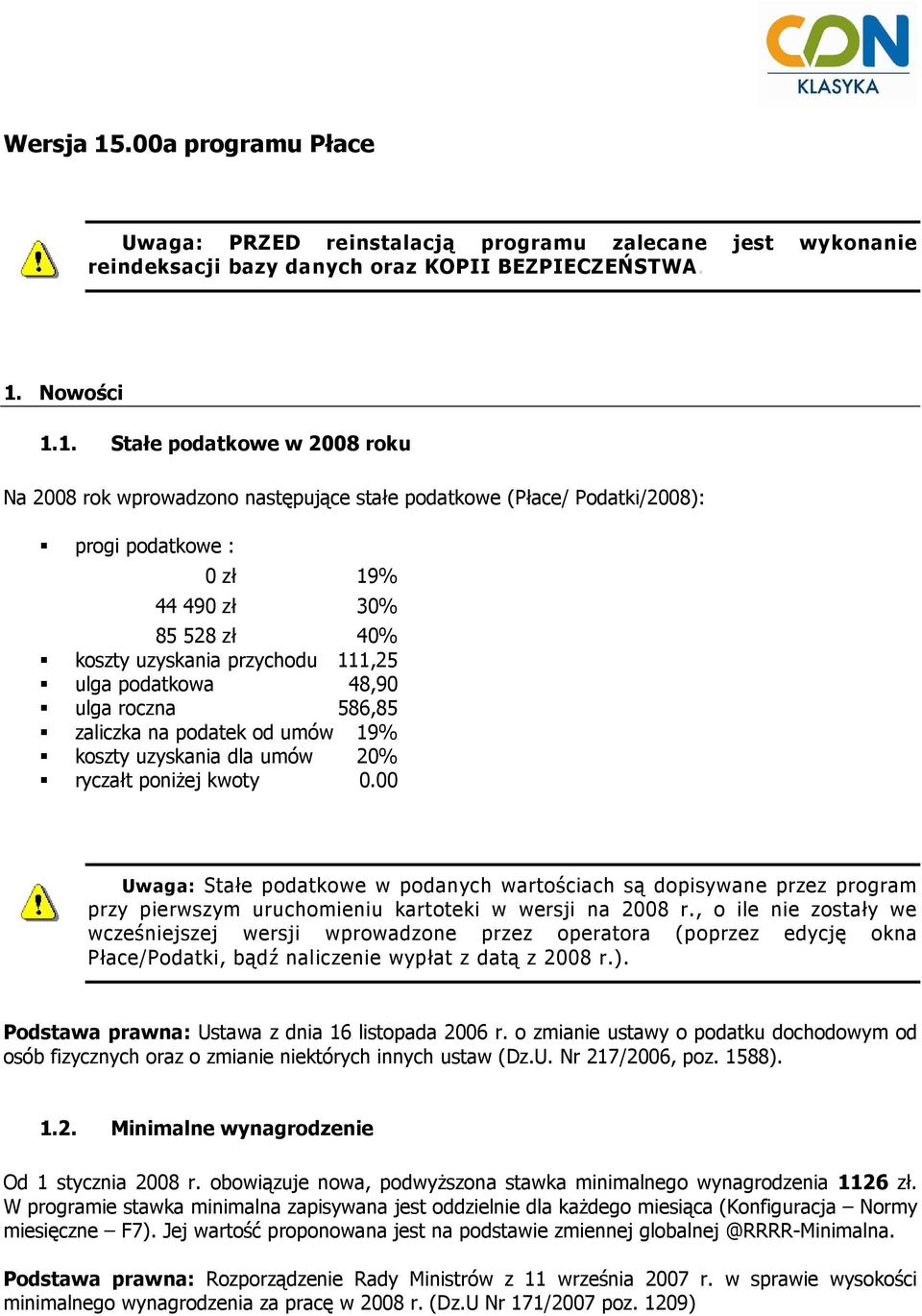 Nowości 1.