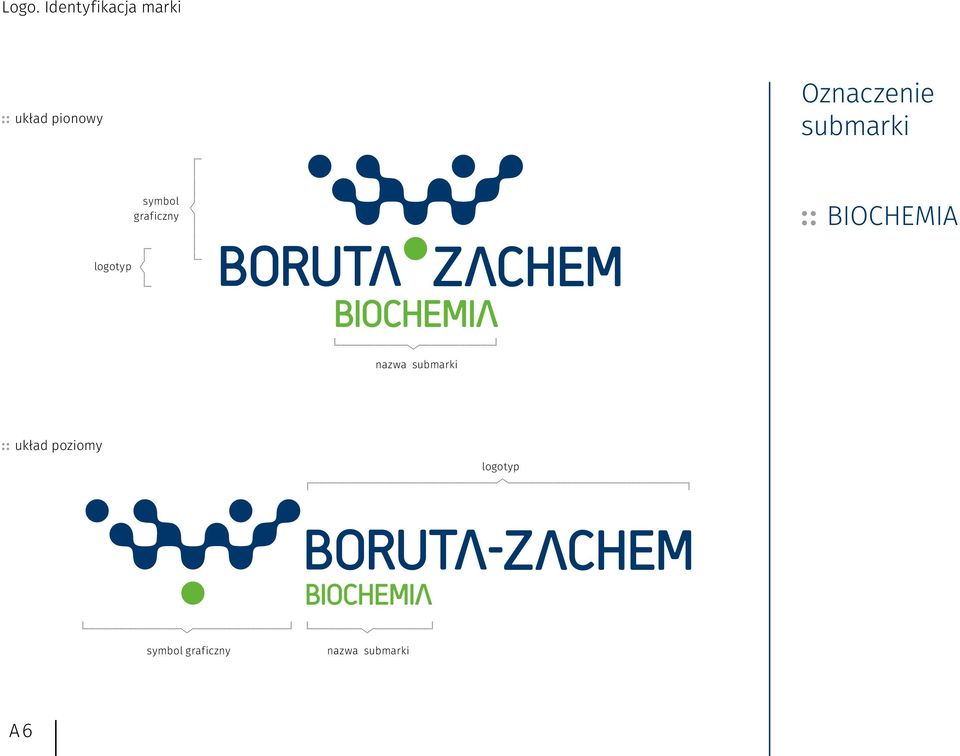 BIOCHEMIA logotyp nazwa submarki :: układ