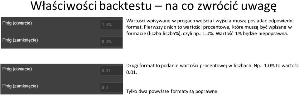 Pierwszy z nich to wartości procentowe, które muszą być wpisane w formacie (liczba.