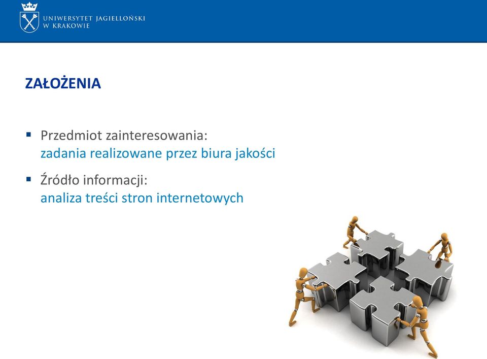 realizowane przez biura jakości