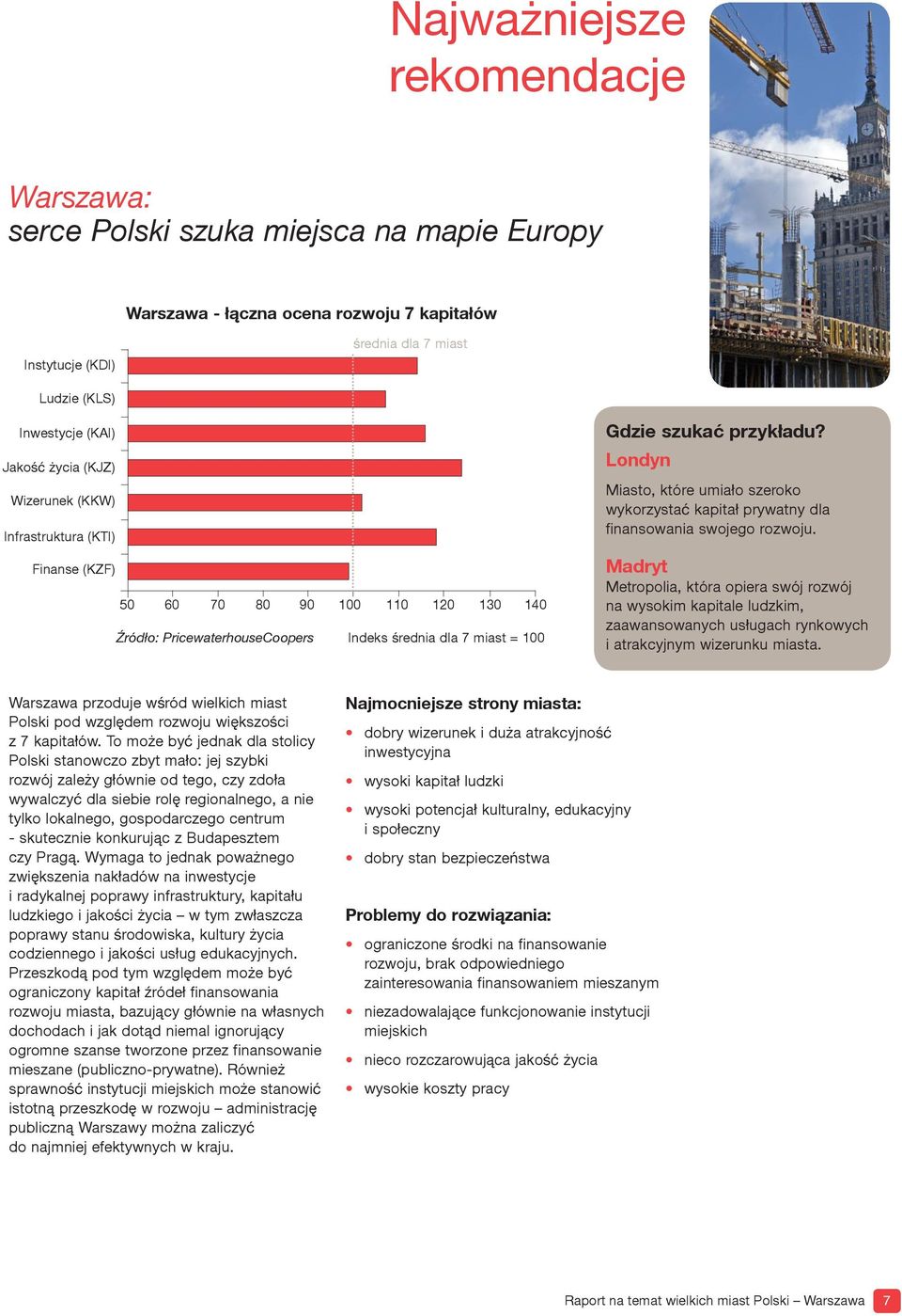 Londyn Miasto, które umiało szeroko wykorzystać kapitał prywatny dla finansowania swojego rozwoju.